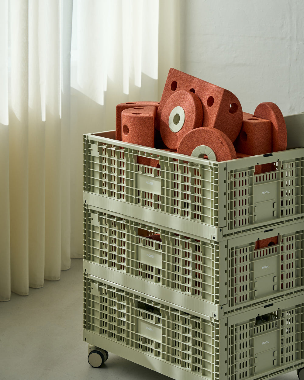 Storage Crate Stack