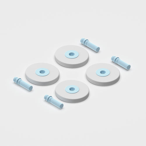 4 x foam wheels - Packshot