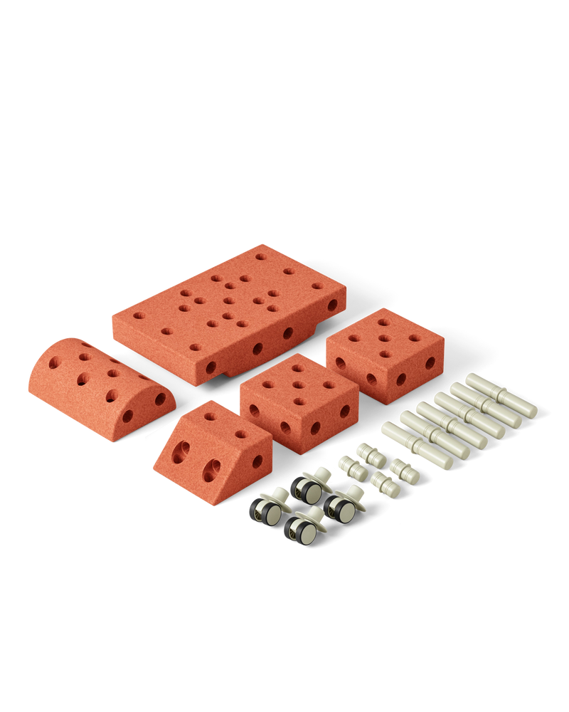 MODU Explorer Set Burnt Orange Dusty Green content.