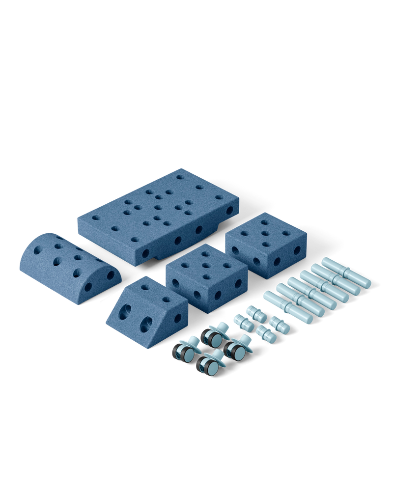 MODU Explorer Set Deep Blue Sky Blue content.