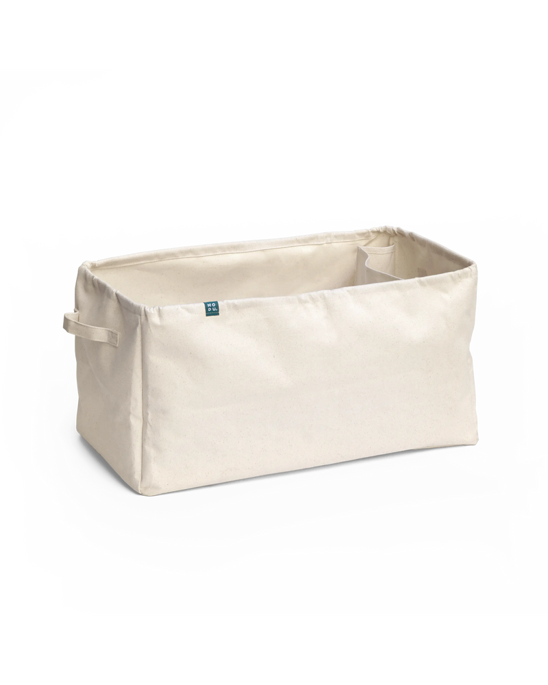 MODU storage basket. Versatile toy storage for the kids room.