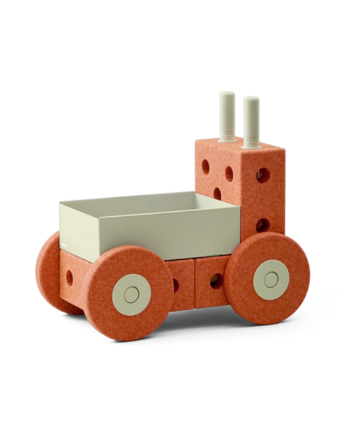 MODU 3-in-1 Baby Walker in the color burnt orange.