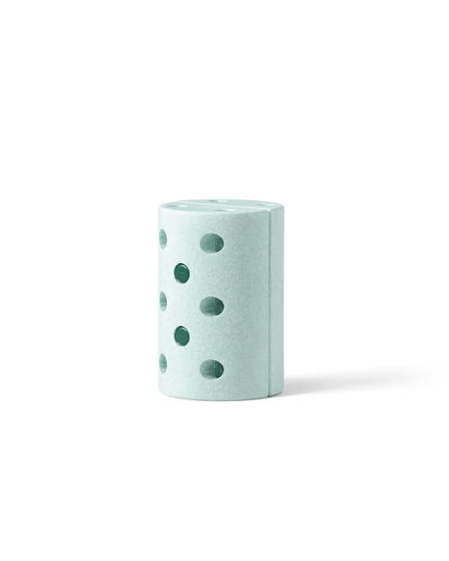 A ocean mint MODU Kids' Stool displayed on a clean white background.