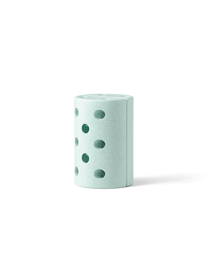 A ocean mint MODU Kids' Stool displayed on a clean white background.
