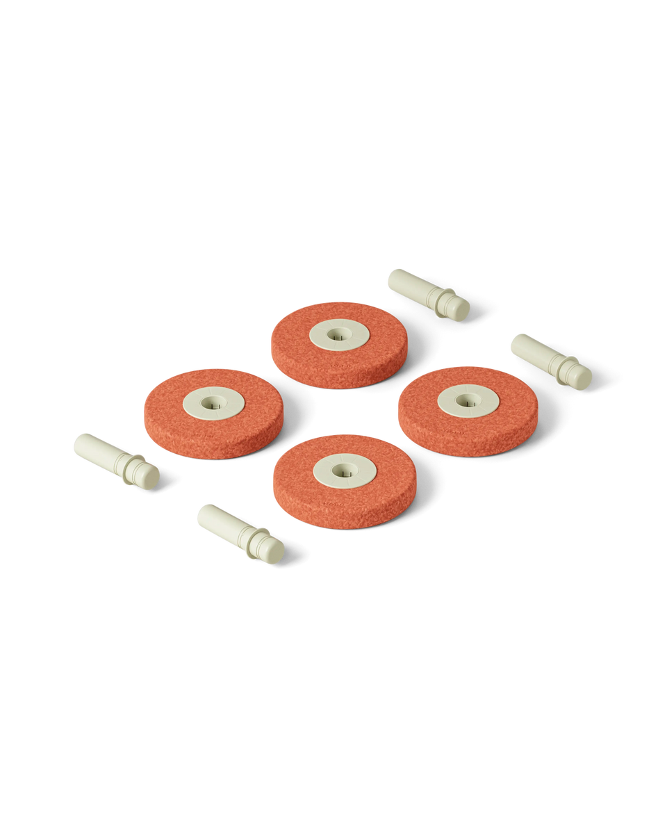 4x Foam Wheels