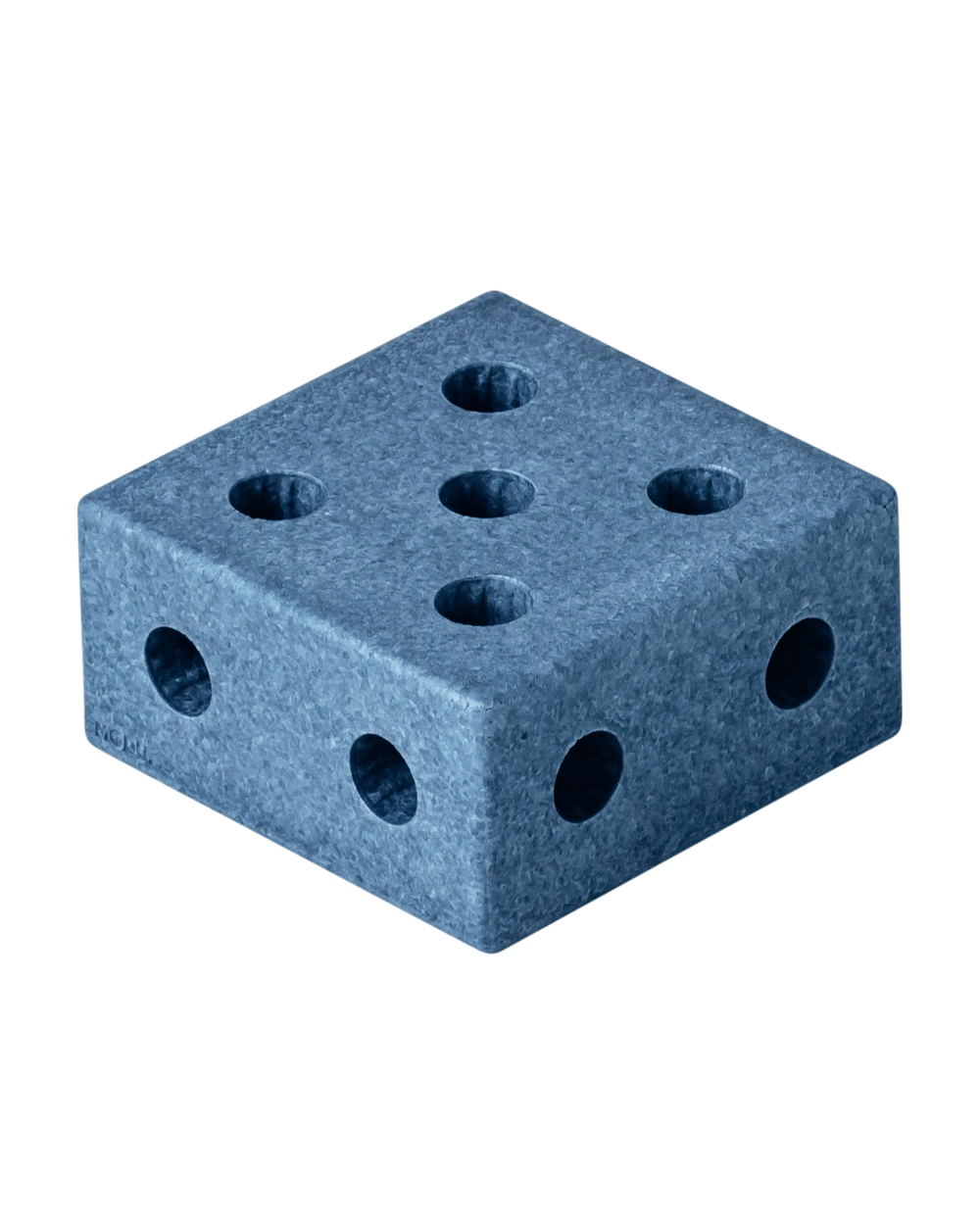 MODU square block in Deep Blue. Life-sized building toy for open-ended active play.