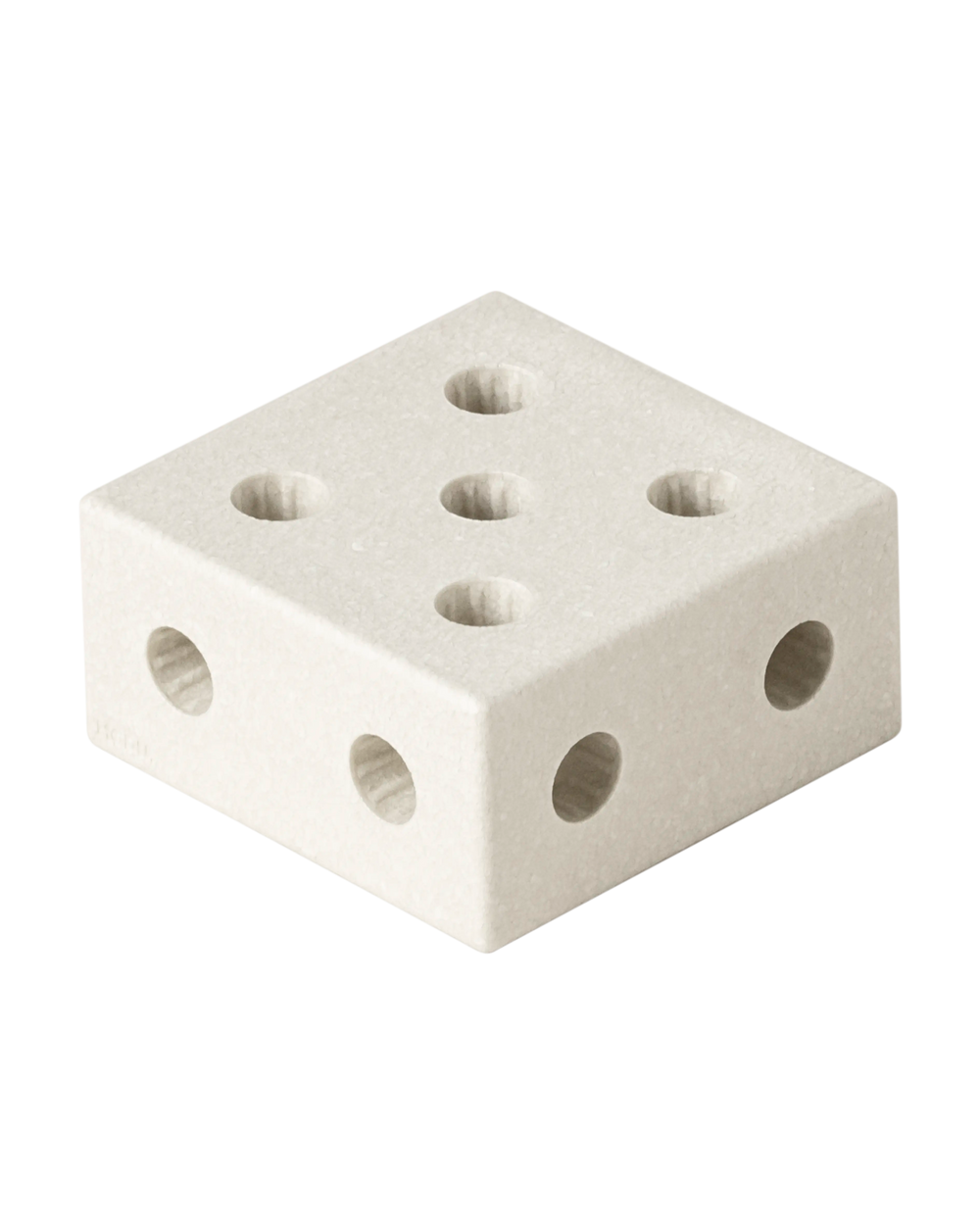 MODU square block in Sand Grey Honey Yellow. Life-sized building toy for open-ended active play.